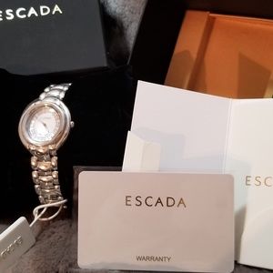 Silver Escada women’s Watch Swiss made